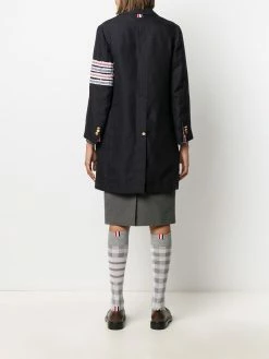 Thom Browne 4-bar unconstructed coat