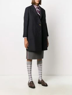 Thom Browne 4-bar unconstructed coat