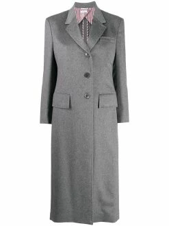 Thom Browne wide lapel cashmere overcoat