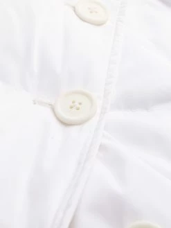 Thom Browne RWB stripe wide lapel overcoat