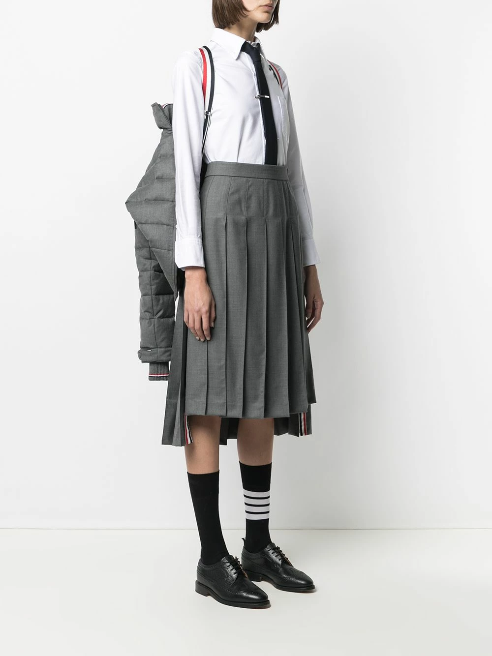 Thom Browne Padded funnel neck jacket down jackets of women 6 Thom Browne padded funnel neck jacket