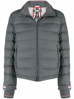 Thom Browne padded funnel neck jacket