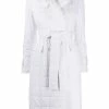 Thom Browne RWB stripe trench coat