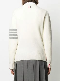 Thom Browne 4-Bar crew neck jumper