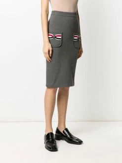 Thom Browne Striped bow pocket pencil skirt pencil skirts of women 7 Thom Browne striped bow pocket pencil skirt