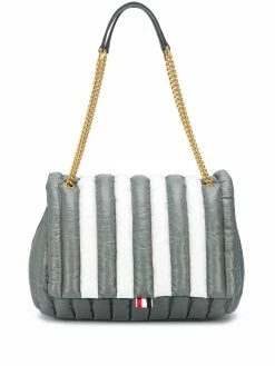 Thom Browne small striped shoulder bag