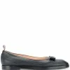 Thom Browne bow detail ballerina pumps