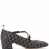 Thom Browne quilted leather pumps