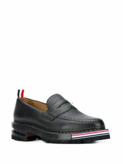 Thom Browne chunky sole penny loafers