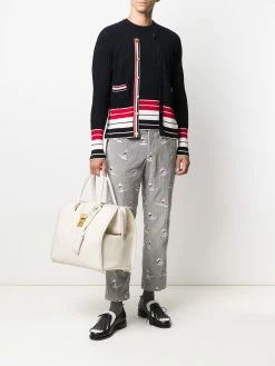 Thom Browne Mr. Thom canvas bag