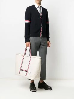 Thom Browne oversized Tool tote bag