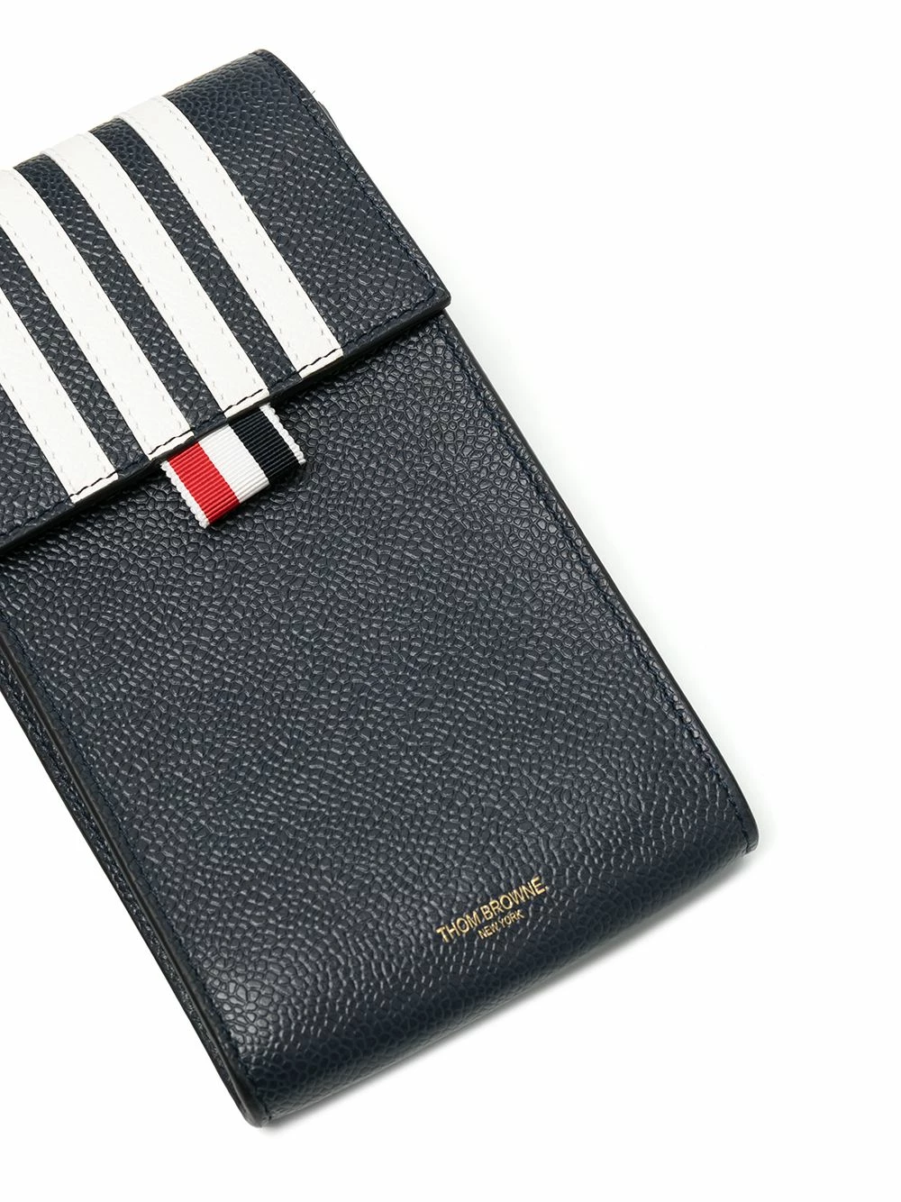 Thom Browne 4 bar flap phone holder phone cases & technology of men 4 Thom Browne 4-bar flap phone holder