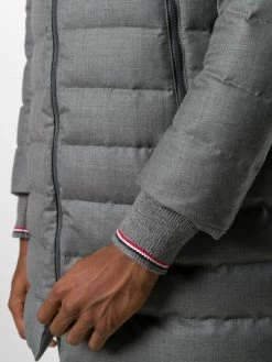 Thom Browne Super 120s twill hooded ski coat down coats of men 11 Thom Browne super 120s twill hooded ski coat