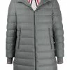 Thom Browne super 120s twill hooded ski coat