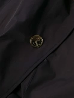 Thom Browne tech gabardine bal collar overcoat