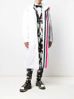 Thom Browne long shell striped parka