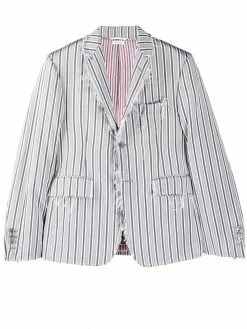 Thom Browne pinstripe jacquard blazer