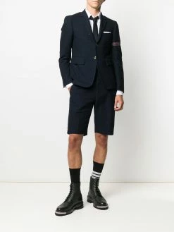 Thom Browne RWB stripe tailored shorts