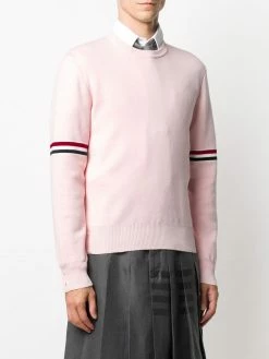 Thom Browne Milano stitch stripe armband jumper