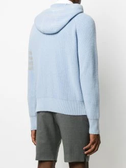 Thom Browne 4-Bar cashmere knit hoodie