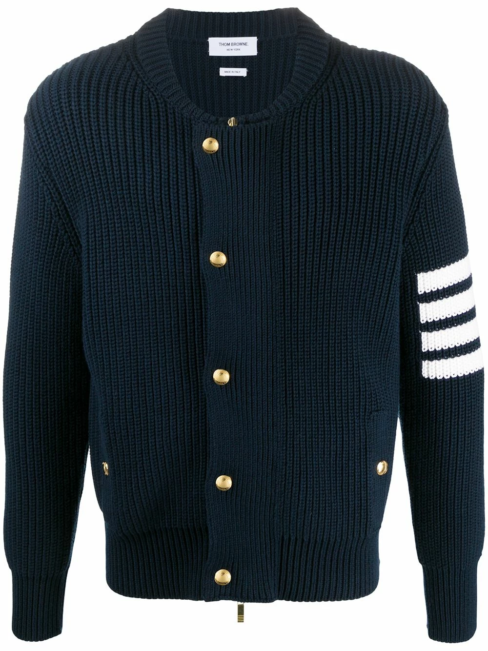 Thom Browne 4 Bar relaxed fit cardigan cardigans of men 1 Thom Browne 4-Bar relaxed fit cardigan