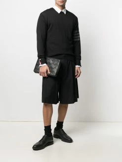 Thom Browne 4-Bar crew neck jumper