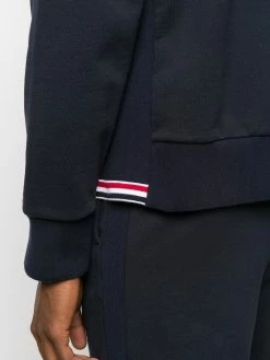 Thom Browne Side stripe loopback cotton sweatshirt sweatshirts of men 9 Thom Browne side stripe loopback cotton sweatshirt
