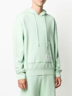 Thom Browne drawstring cotton hoodie