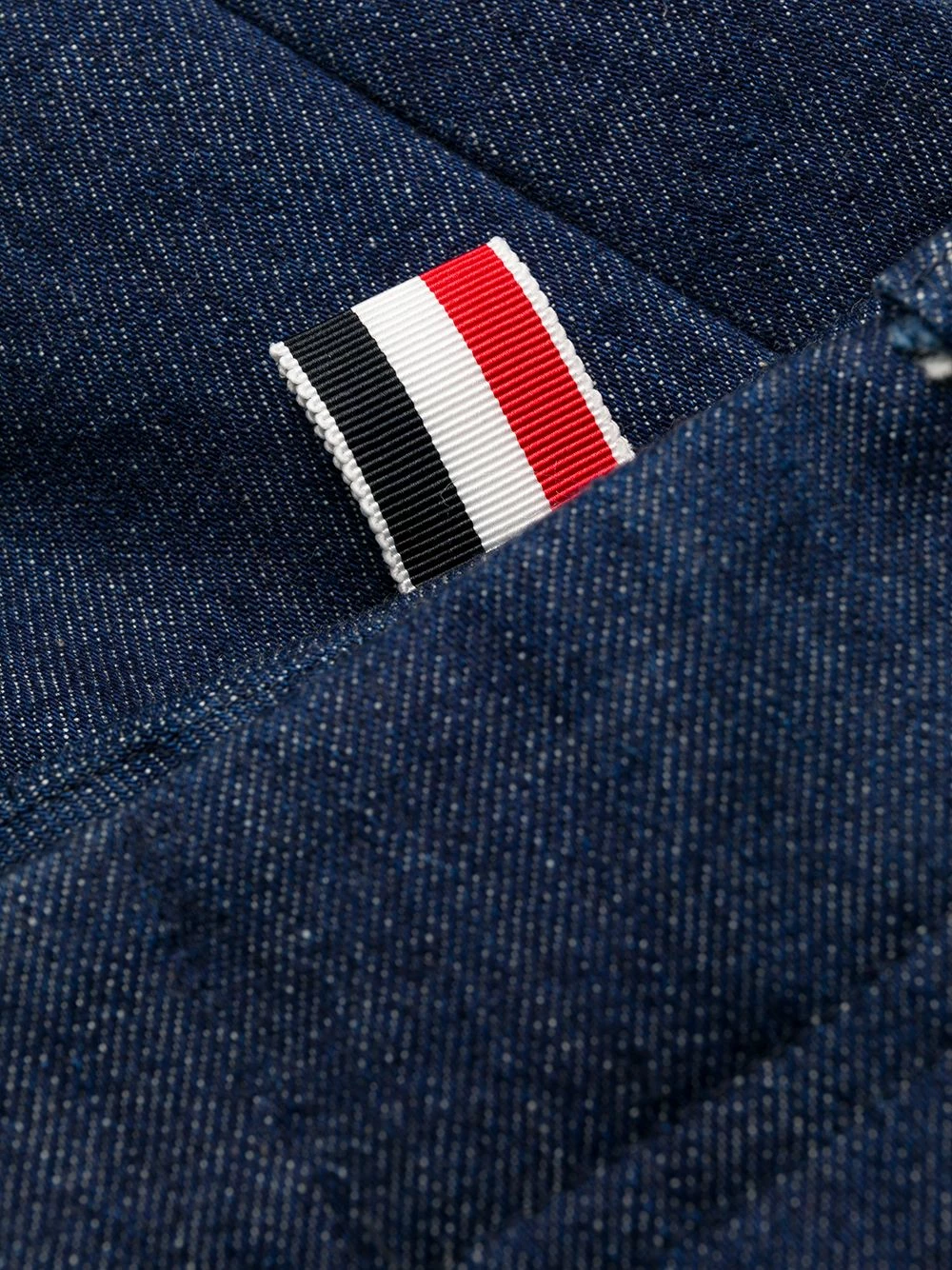 Thom Browne Deconstructed washed denim tailored trousers regular & straight-leg jeans of men 6 Thom Browne deconstructed washed denim tailored trousers