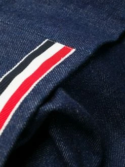 Thom Browne Deconstructed washed denim tailored trousers regular & straight-leg jeans of men 13 Thom Browne deconstructed washed denim tailored trousers