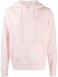 Thom Browne loopback garment-dyed hoodie