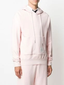 Thom Browne loopback garment-dyed hoodie