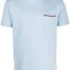Thom Browne striped chest pocket cotton T-shirt