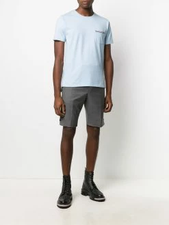 Thom Browne striped chest pocket cotton T-shirt