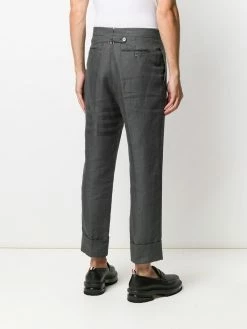 Thom Browne Fit 1 backstrap trousers