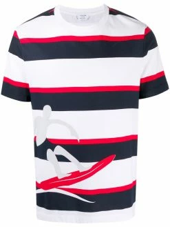 Thom Browne stripe surfer T-shirt