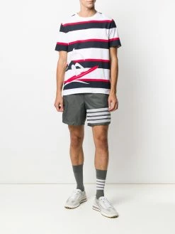 Thom Browne stripe surfer T-shirt