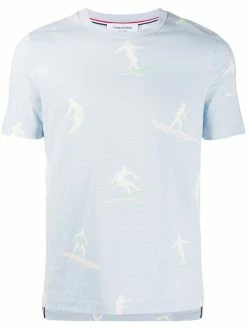 Thom Browne surfer print T-shirt