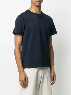 Thom Browne RWB tipping stripe short-sleeve T-shirt