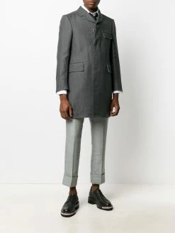 Thom Browne 4-Bar engineered coat