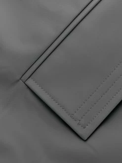 Thom Browne rubberised wool Chesterfiled coat