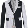 Thom Browne funmix seersucker blazer