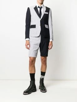 Thom Browne funmix seersucker blazer