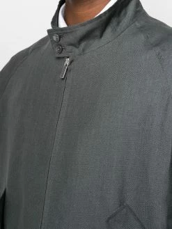 Thom Browne raglan zip-front jacket