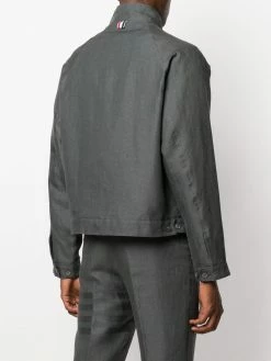 Thom Browne raglan zip-front jacket