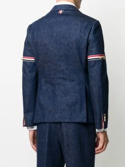 Thom Browne unconstructed armband denim blazer