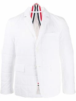Thom Browne down-filled rear stripe jacket