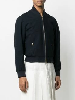 Thom Browne RWB stripe bomber jacket