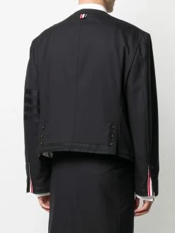 Thom Browne Oversized cardigan jacket military jackets of men 8 Thom Browne oversized cardigan jacket