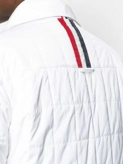 Thom Browne Down filled rear stripe shirt jacket down jackets of men 9 Thom Browne down-filled rear stripe shirt jacket
